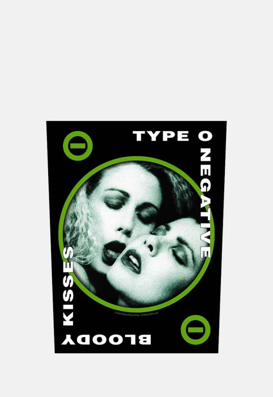 Bloody Kisses Back Patch sold by Damaged Society