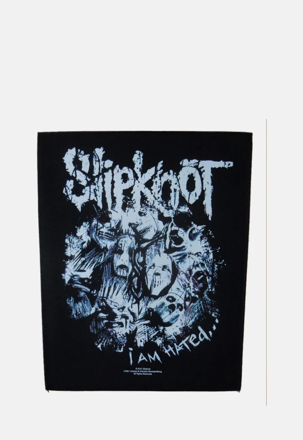 I Am Hated Back Patch sold by Damaged Society
