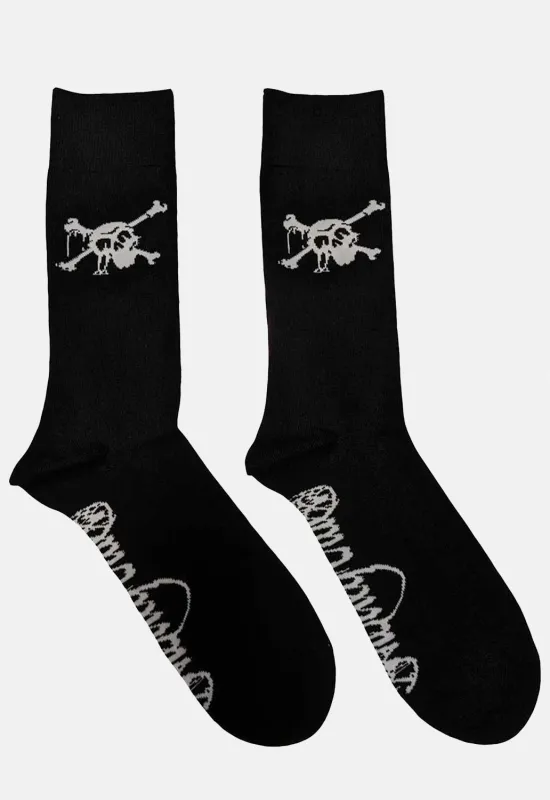 Crue Skull Socks made by Motley crue