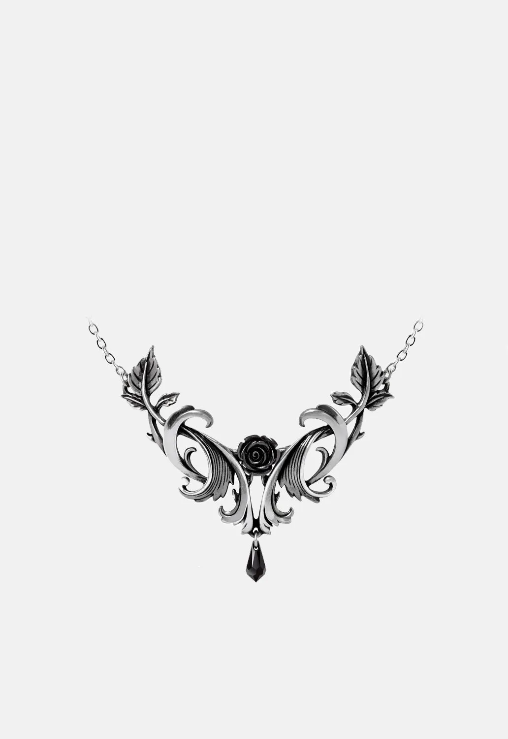 Baroque Rose Necklace sold by Damaged Society