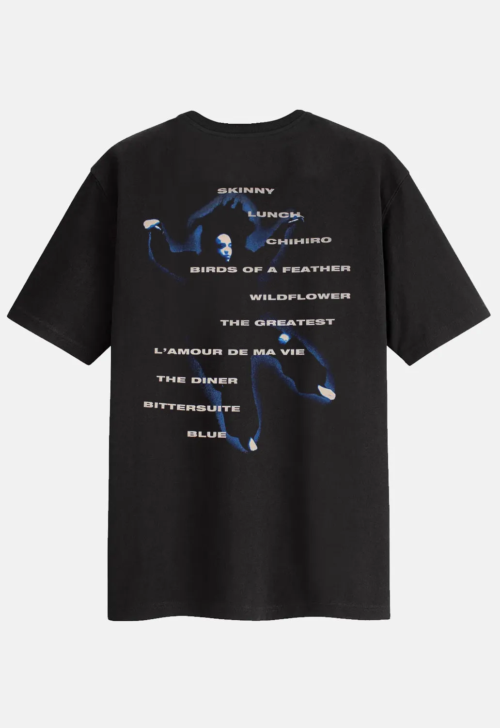 Hit Me Hard & Soft Tracklist T-Shirt sold by Damaged Society product image thumbnail 2