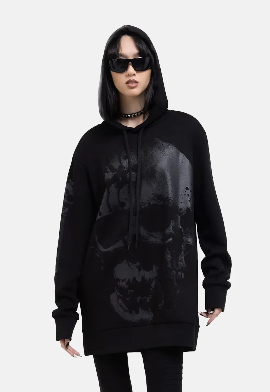 Hypnoskull Hoodie sold by Damaged Society