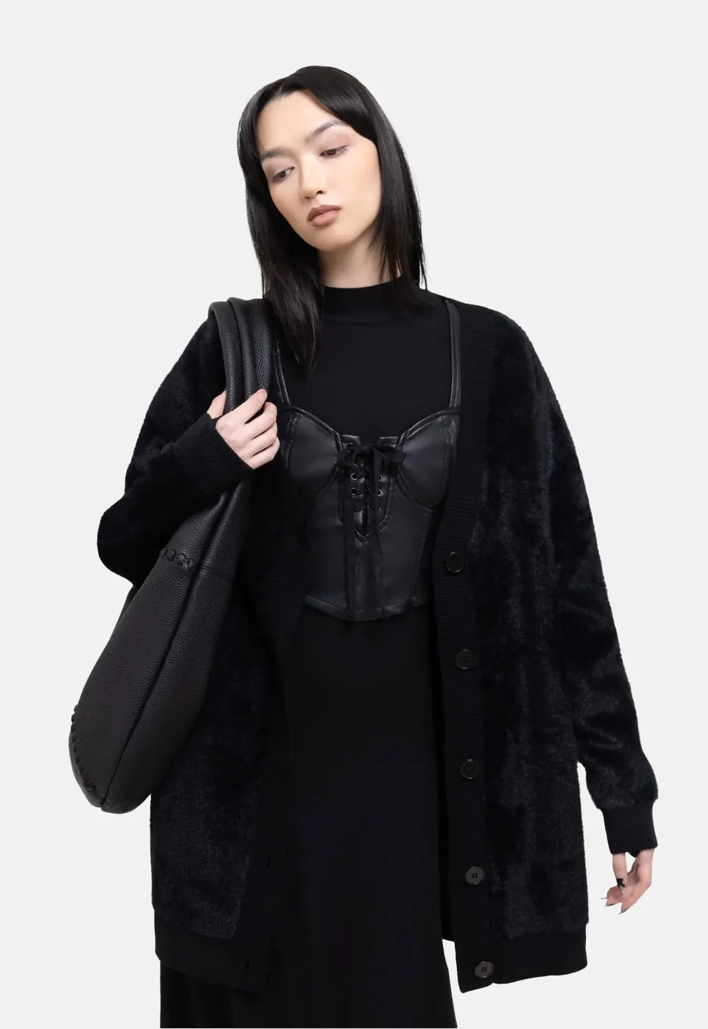 Night Nomad Cardigan sold by Damaged Society