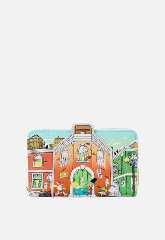 Nickelodeon Hey Arnold Zip Around Wallet sold by Damaged Society