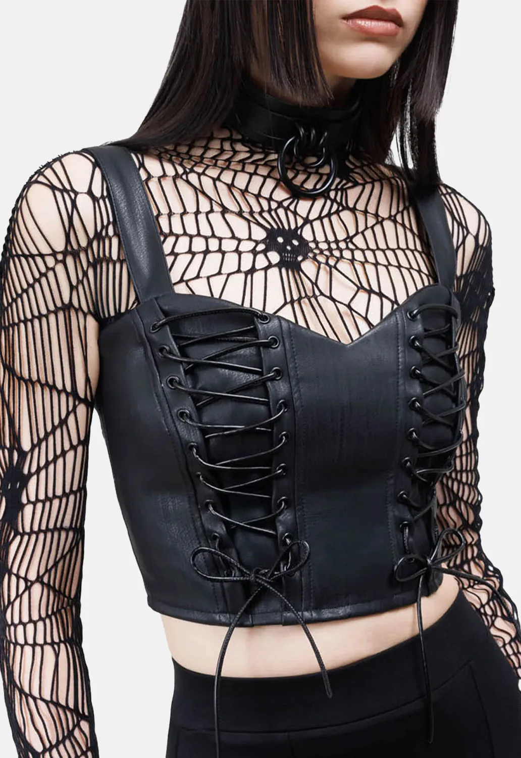 Nyxian Corset sold by Damaged Society product image thumbnail 2