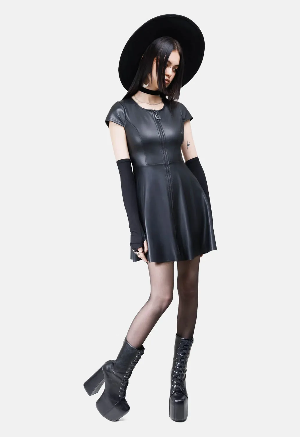 Dark Whisper Dress sold by Damaged Society product image thumbnail 2