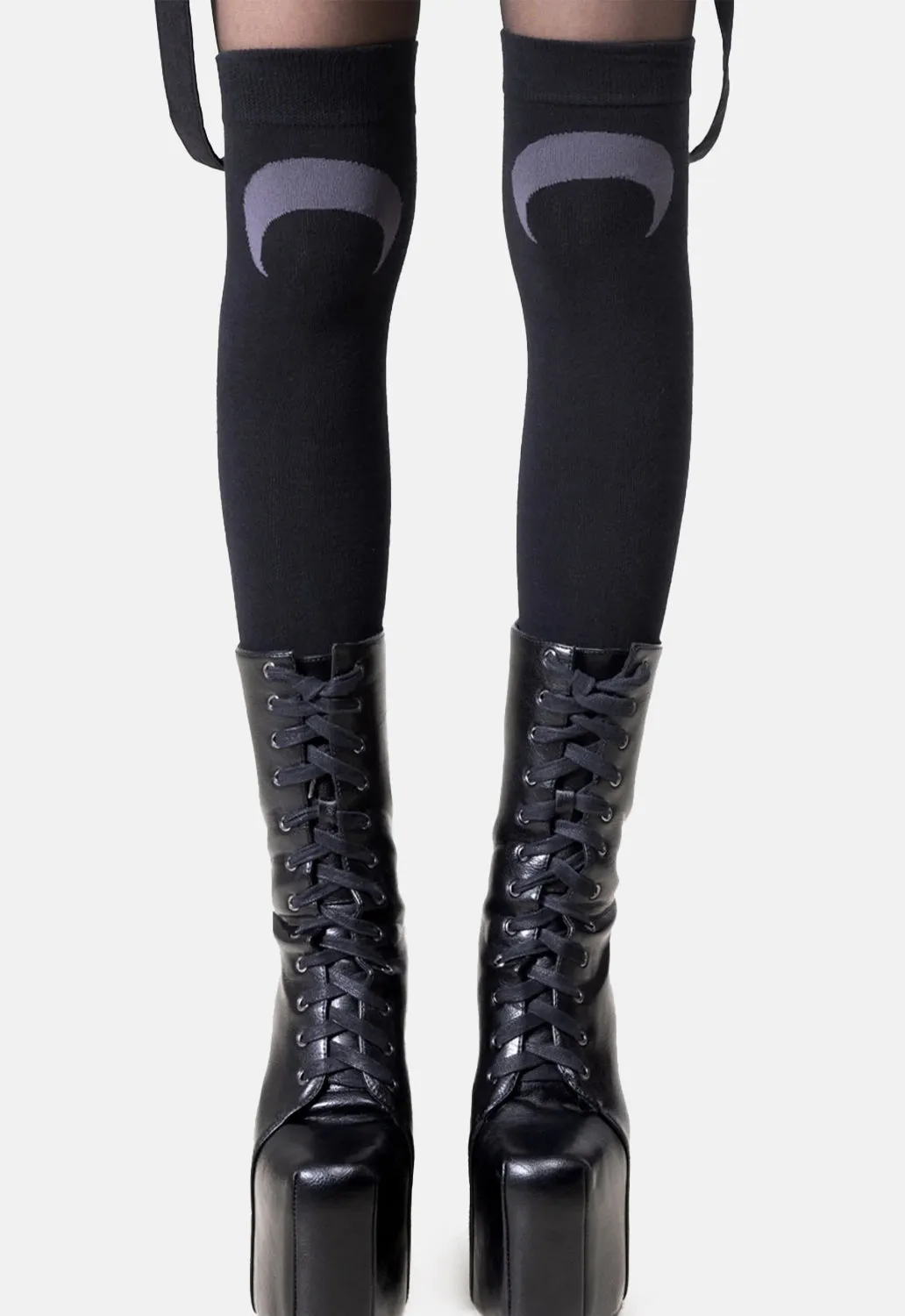 Lunaloom Knee High Socks sold by Damaged Society