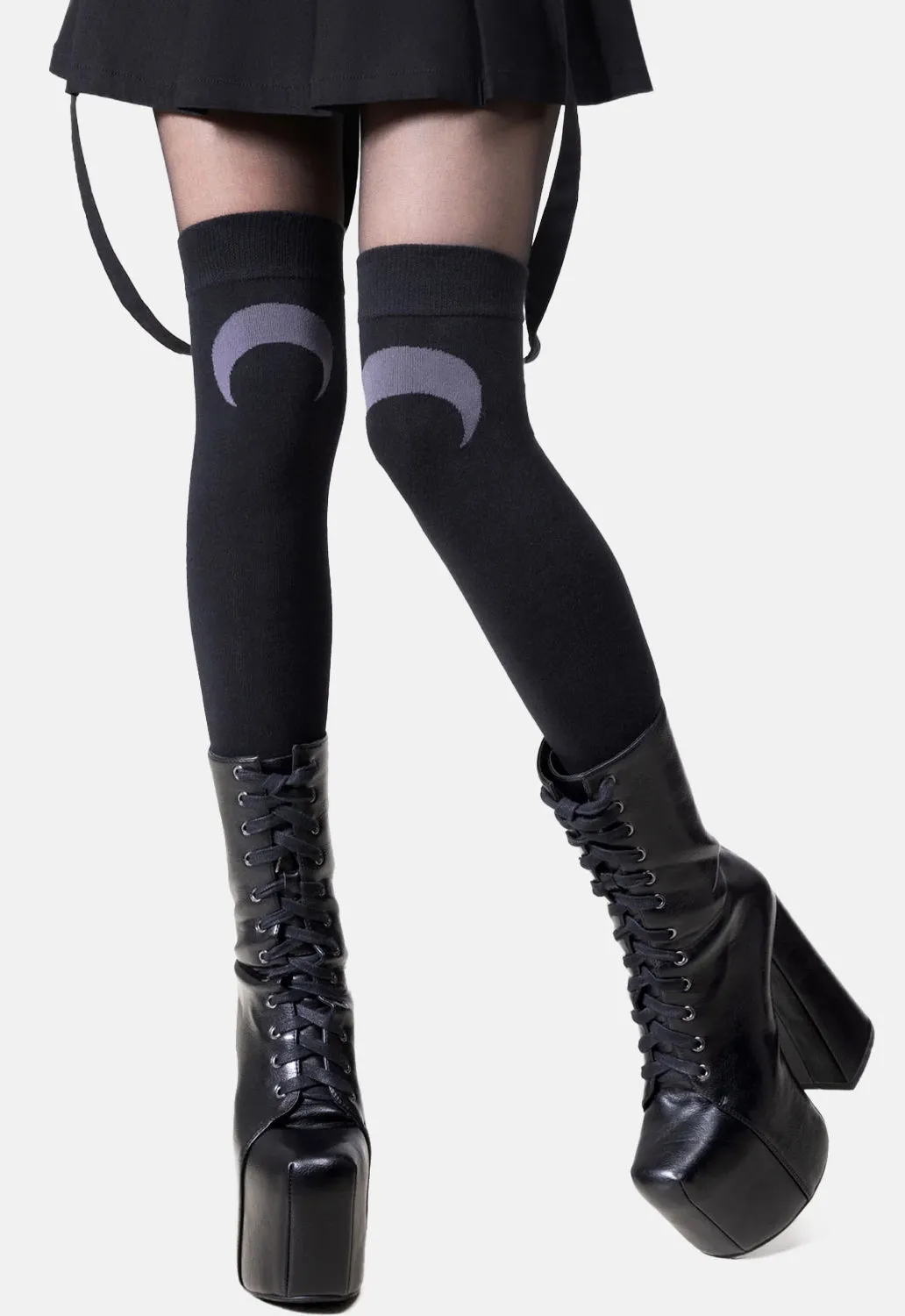 Lunaloom Knee High Socks sold by Damaged Society product image thumbnail 2