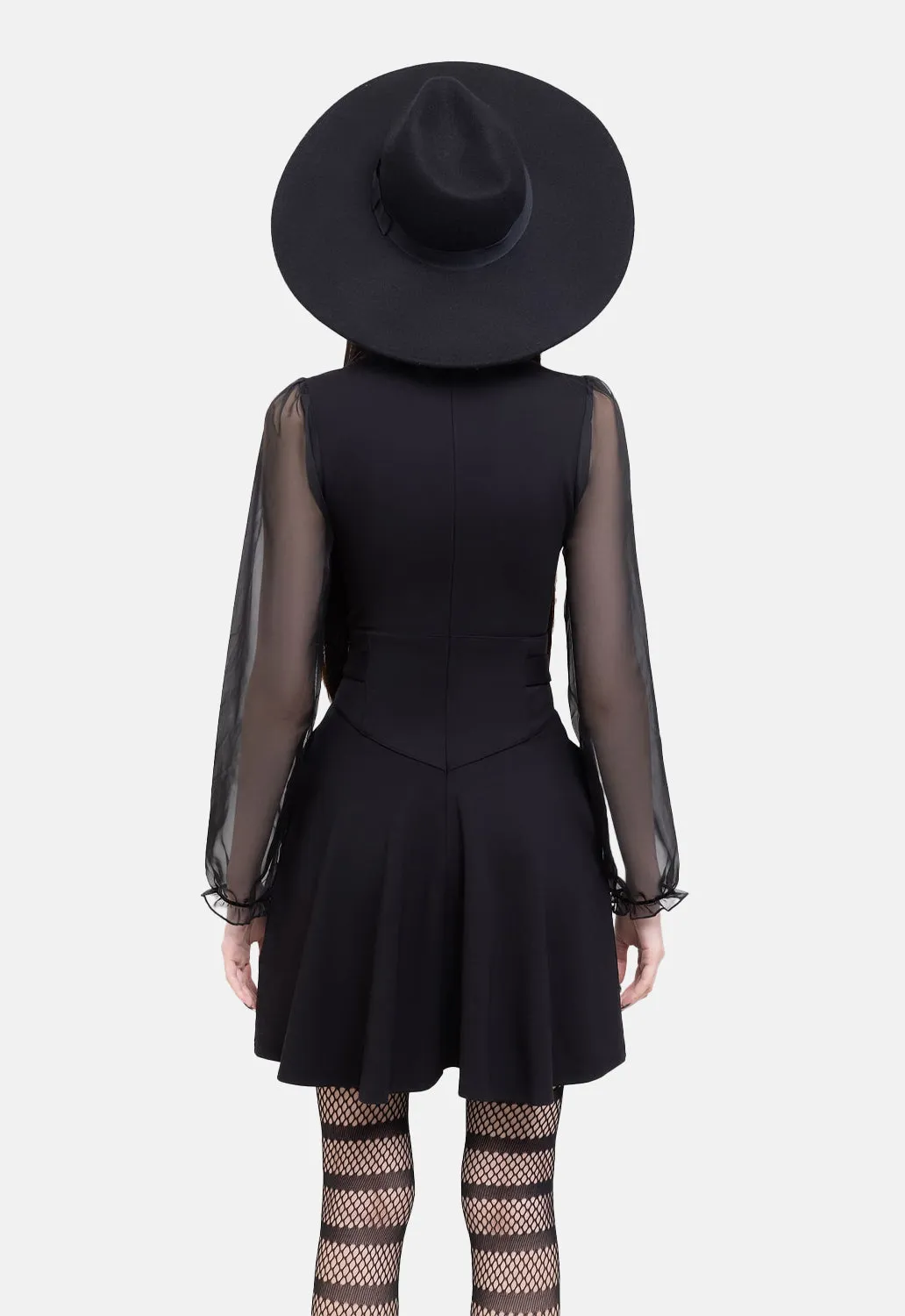 Somber Shadow Dress sold by Damaged Society product image thumbnail 4