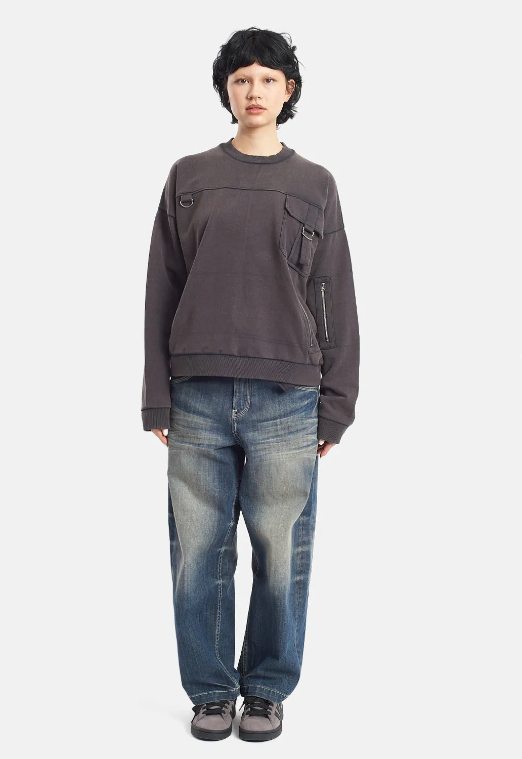 Patrol Sweatshirt sold by Damaged Society product image thumbnail 3