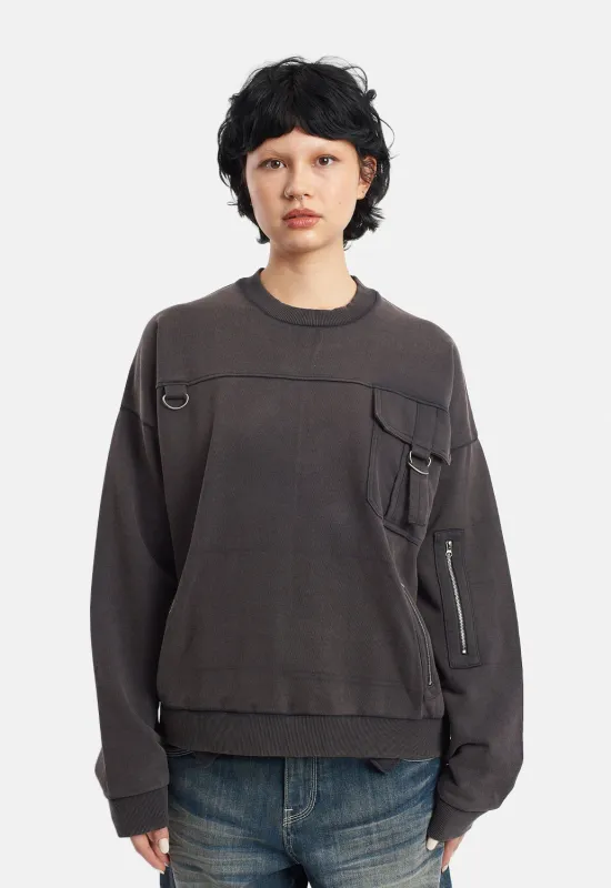 Patrol Sweatshirt sold by Damaged Society