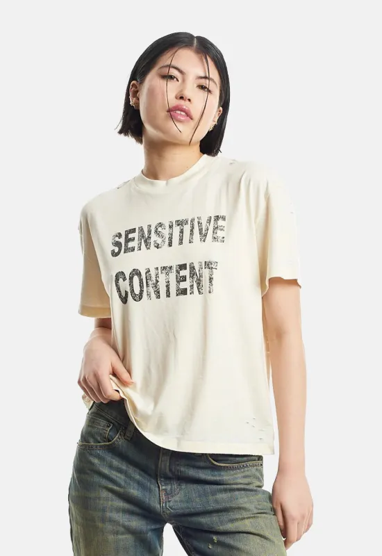 Content T-Shirt sold by Damaged Society