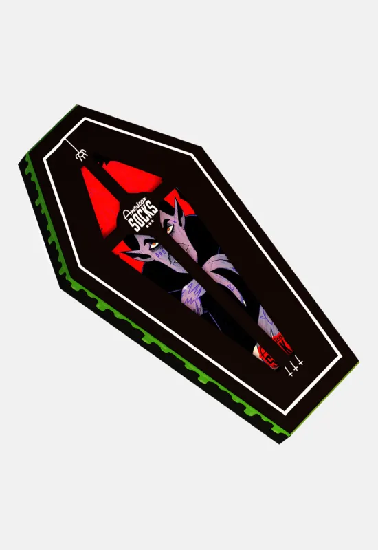 Coffin Giftbox Socks sold by Damaged Society