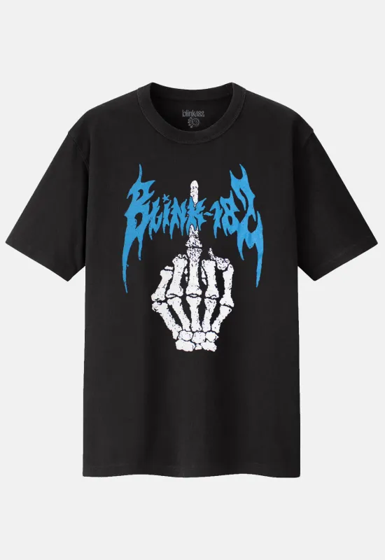 Middle Finger 182 T-Shirt sold by Damaged Society