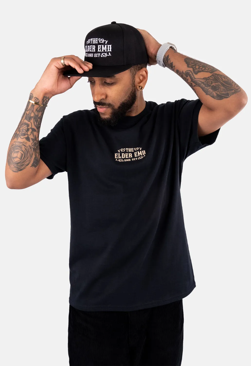 The Elder Emo T-Shirt sold by Damaged Society product image thumbnail 2