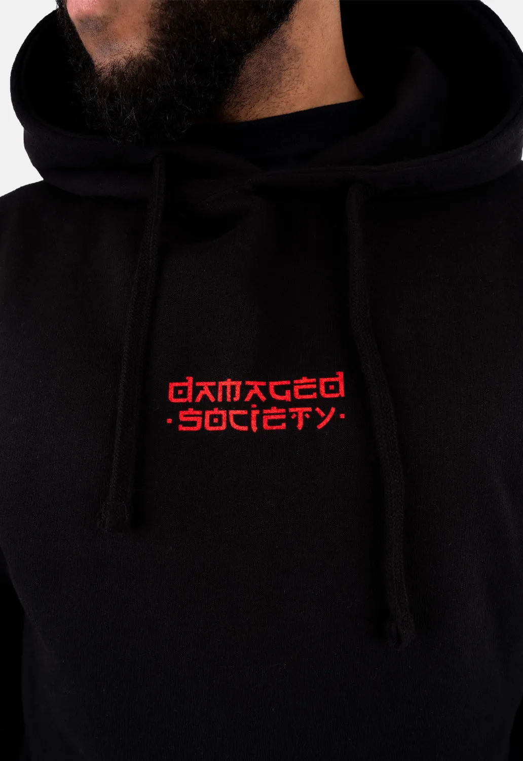 The Man Hoodie sold by Damaged Society product image thumbnail 3