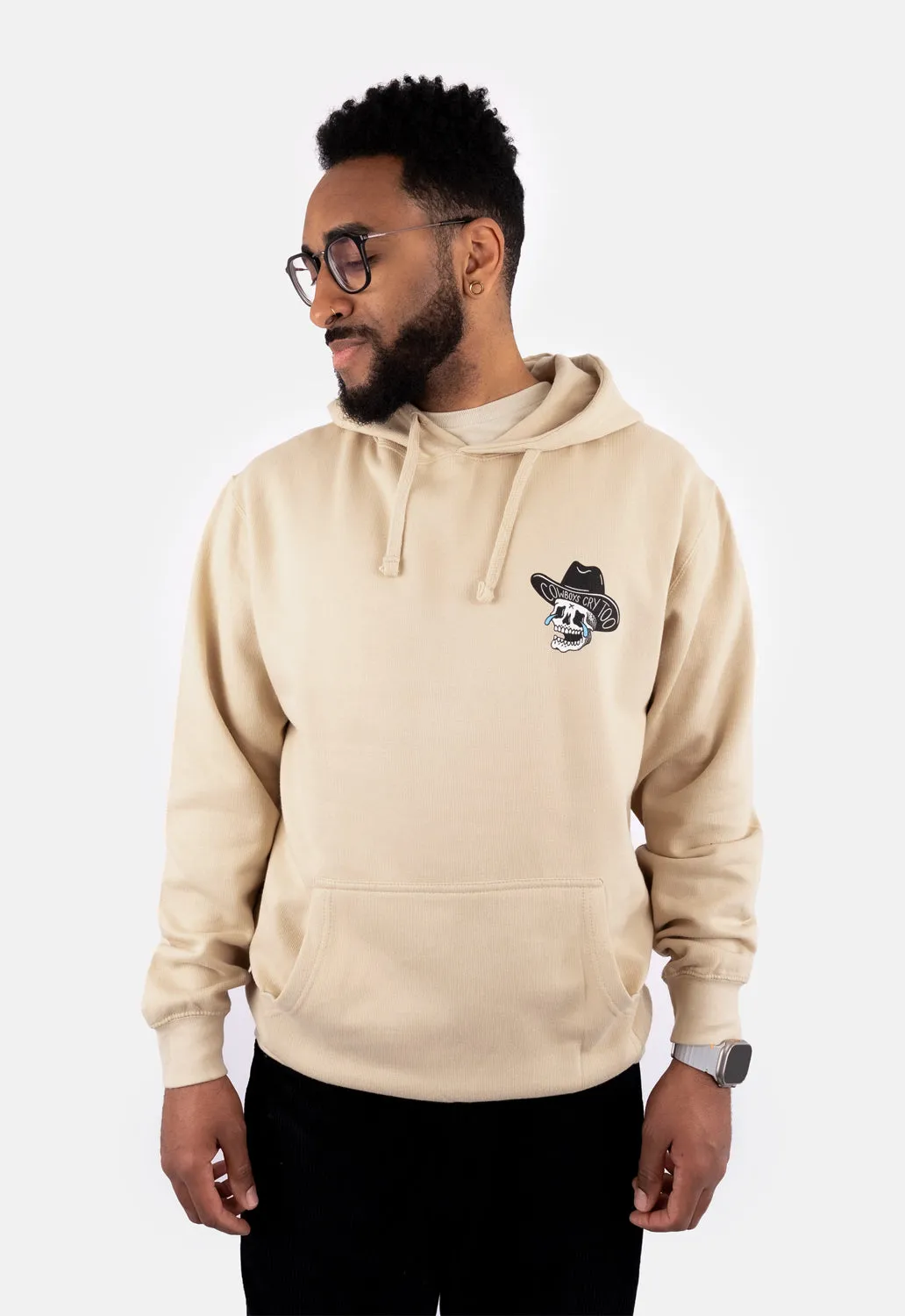 Cowboy Club Hoodie sold by Damaged Society product image thumbnail 2