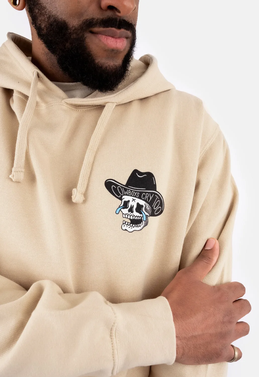 Cowboy Club Hoodie sold by Damaged Society product image thumbnail 4
