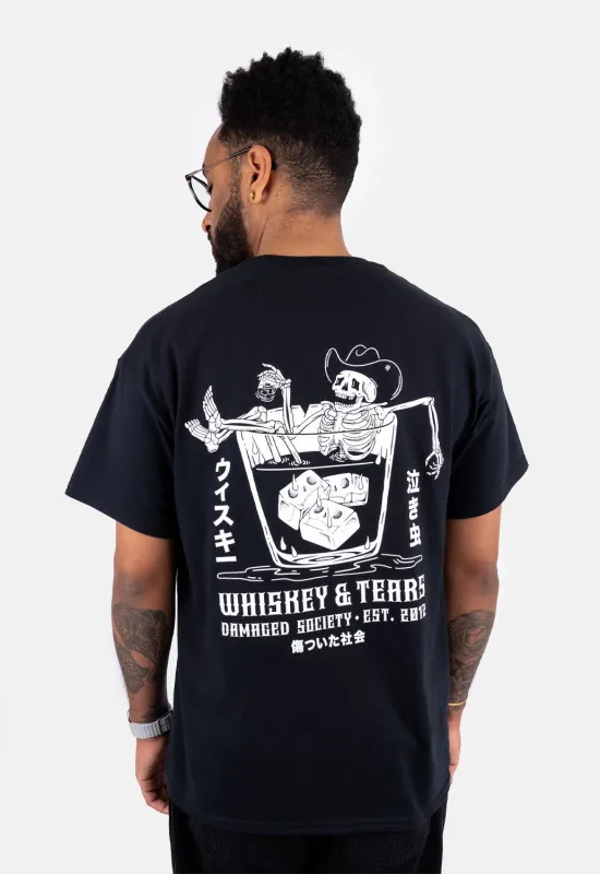 Whiskey Tears T-Shirt sold by Damaged Society