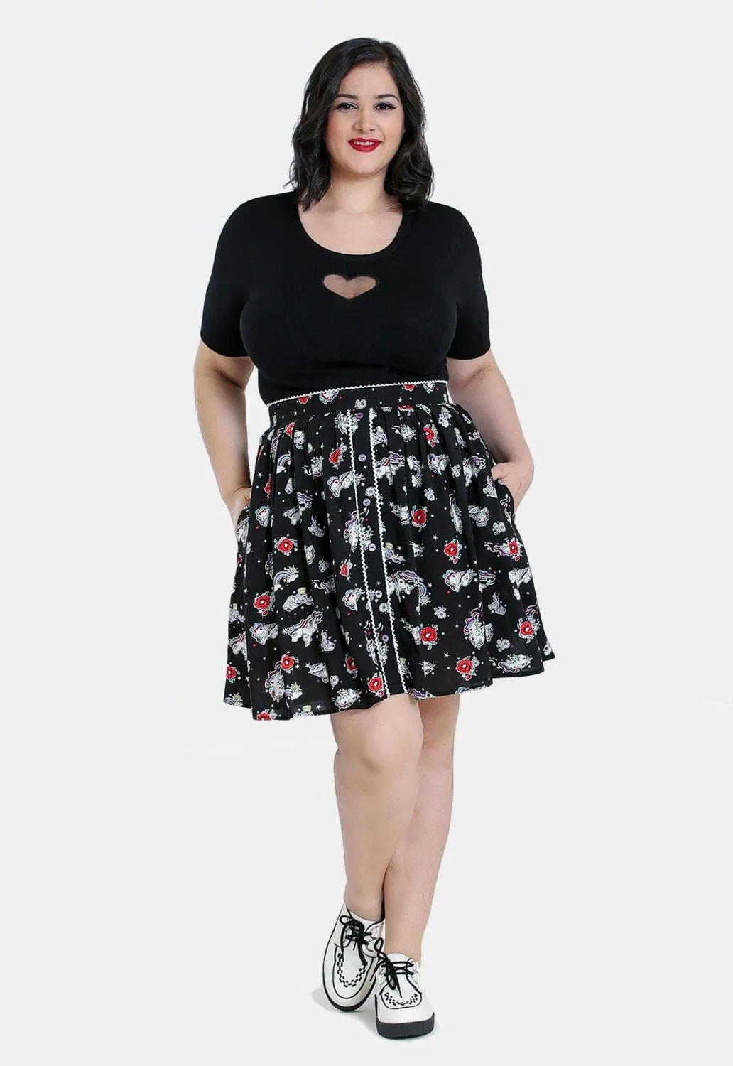 Star Catcher Mini Skirt sold by Damaged Society product image thumbnail 3