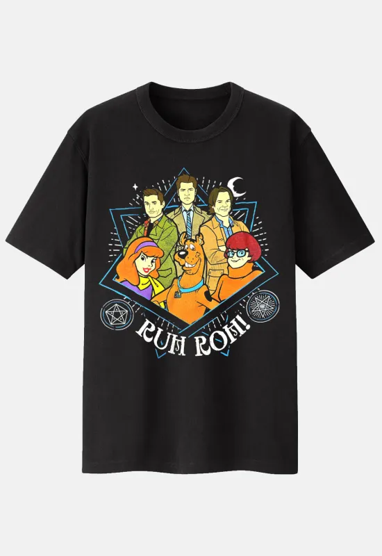 Scooby-Doo x Supernatural Ruh Roh T-shirt sold by Damaged Society
