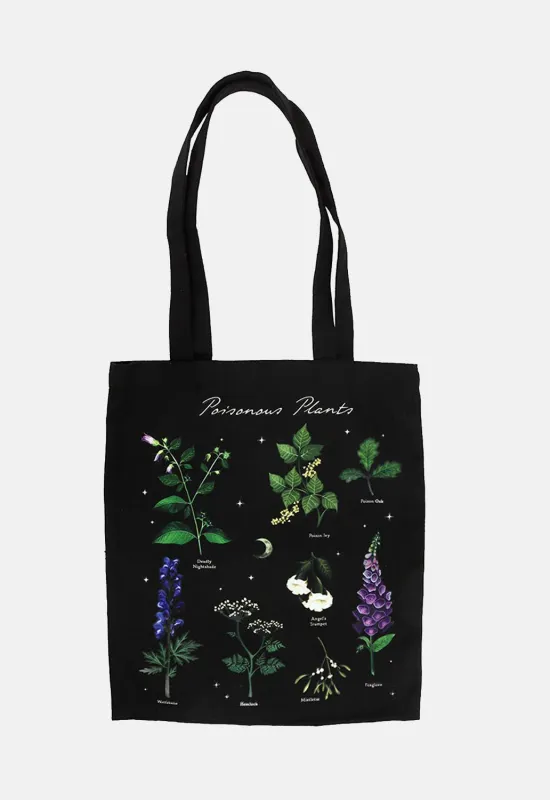 Poisonous Plants Tote Bag sold by Damaged Society
