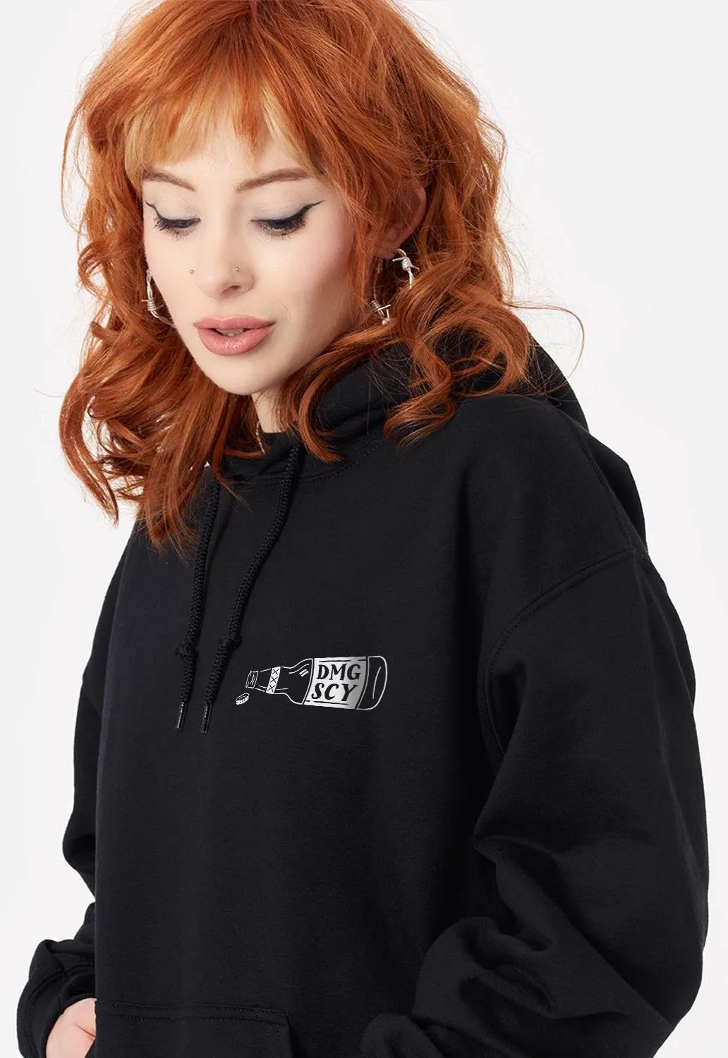Strangers Hoodie sold by Damaged Society product image thumbnail 4