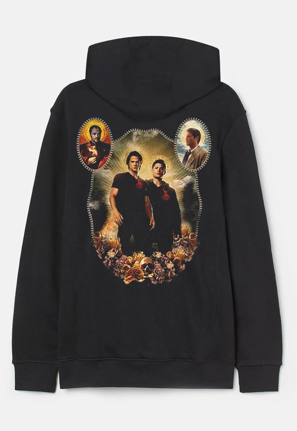 Bros Hoodie sold by Damaged Society product image thumbnail 2