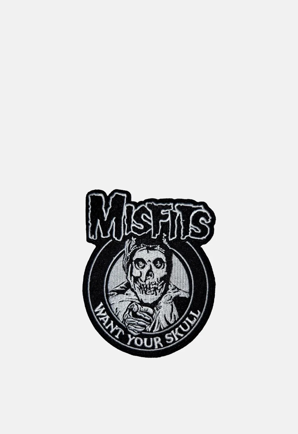 Want Your Skull Patch sold by Damaged Society product image thumbnail 2