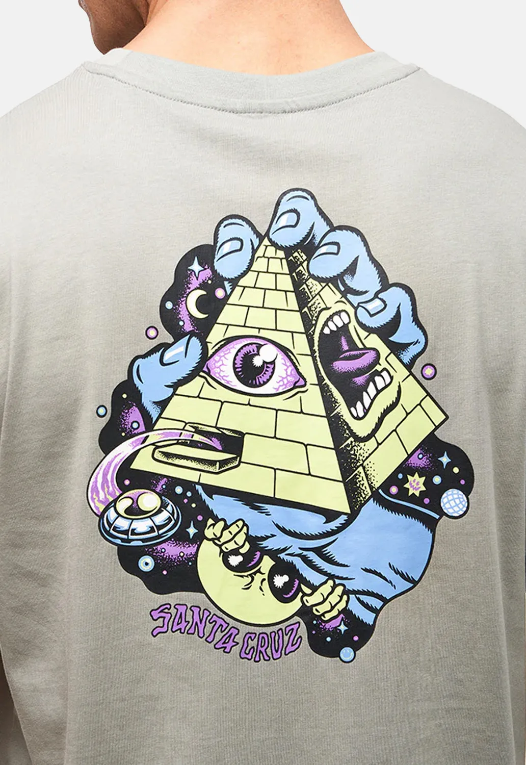 Knibbs Invasion Hand Strip T-Shirt sold by Damaged Society product image thumbnail 2