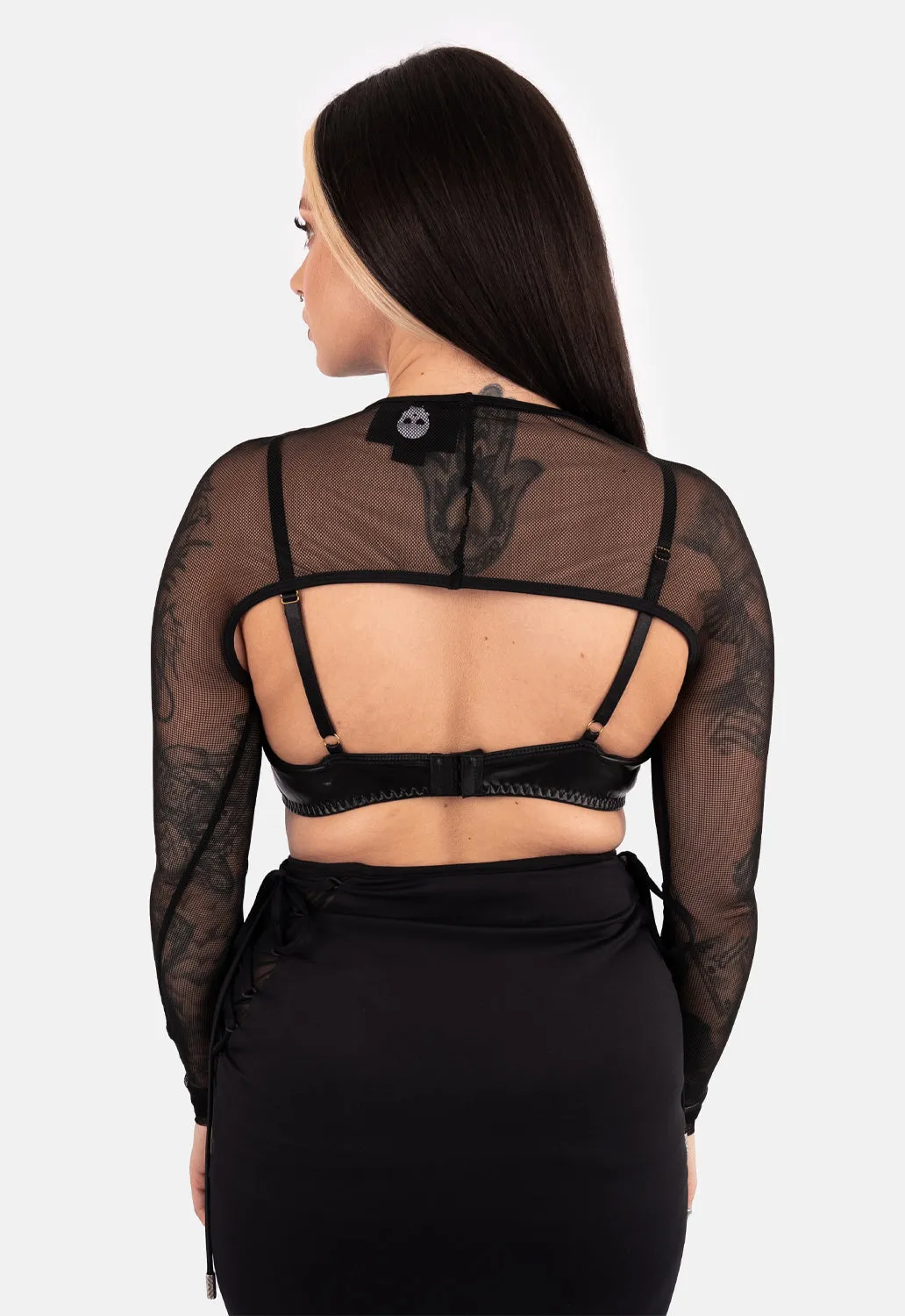 Hella Fishnet Bolero sold by Damaged Society product image thumbnail 5