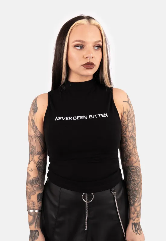 Lamia High Neck Tank Top sold by Damaged Society