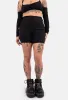 Polana Lace Up Biker Short sold by Damaged Society