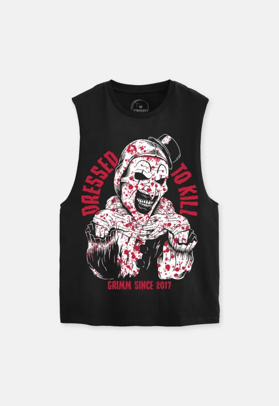 Dressed To Kill Tank Top sold by Damaged Society