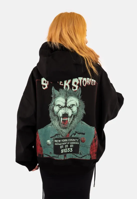 Werewolf Pullover Hoodie sold by Damaged Society