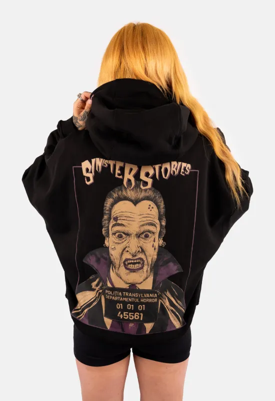 Dracula Pullover Hoodie sold by Damaged Society