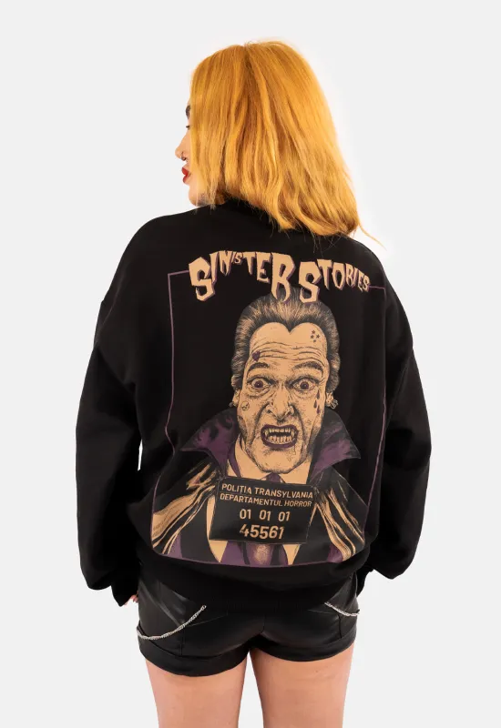 Dracula Oversized Sweater sold by Damaged Society