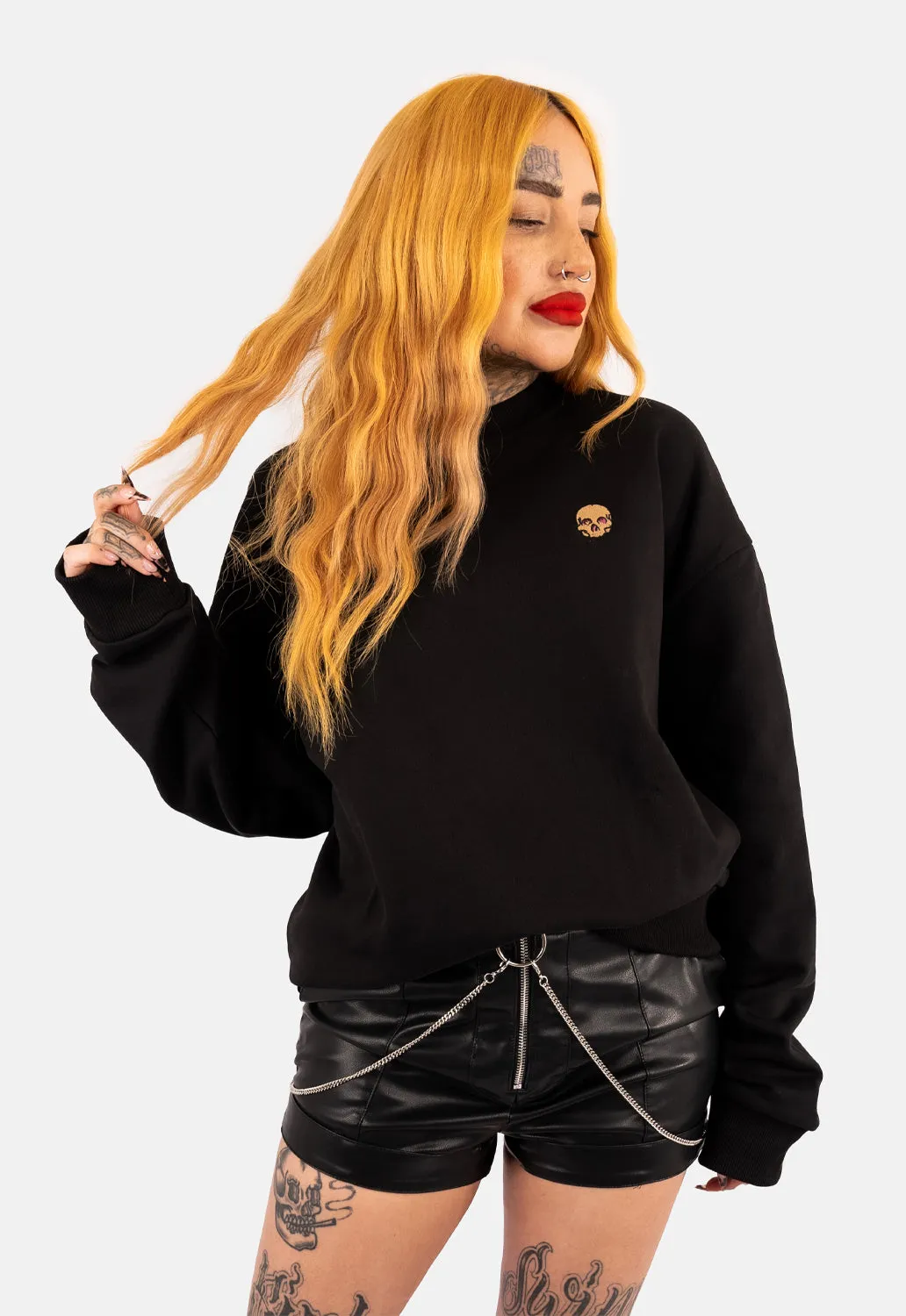 Dracula Oversized Sweater sold by Damaged Society product image thumbnail 2