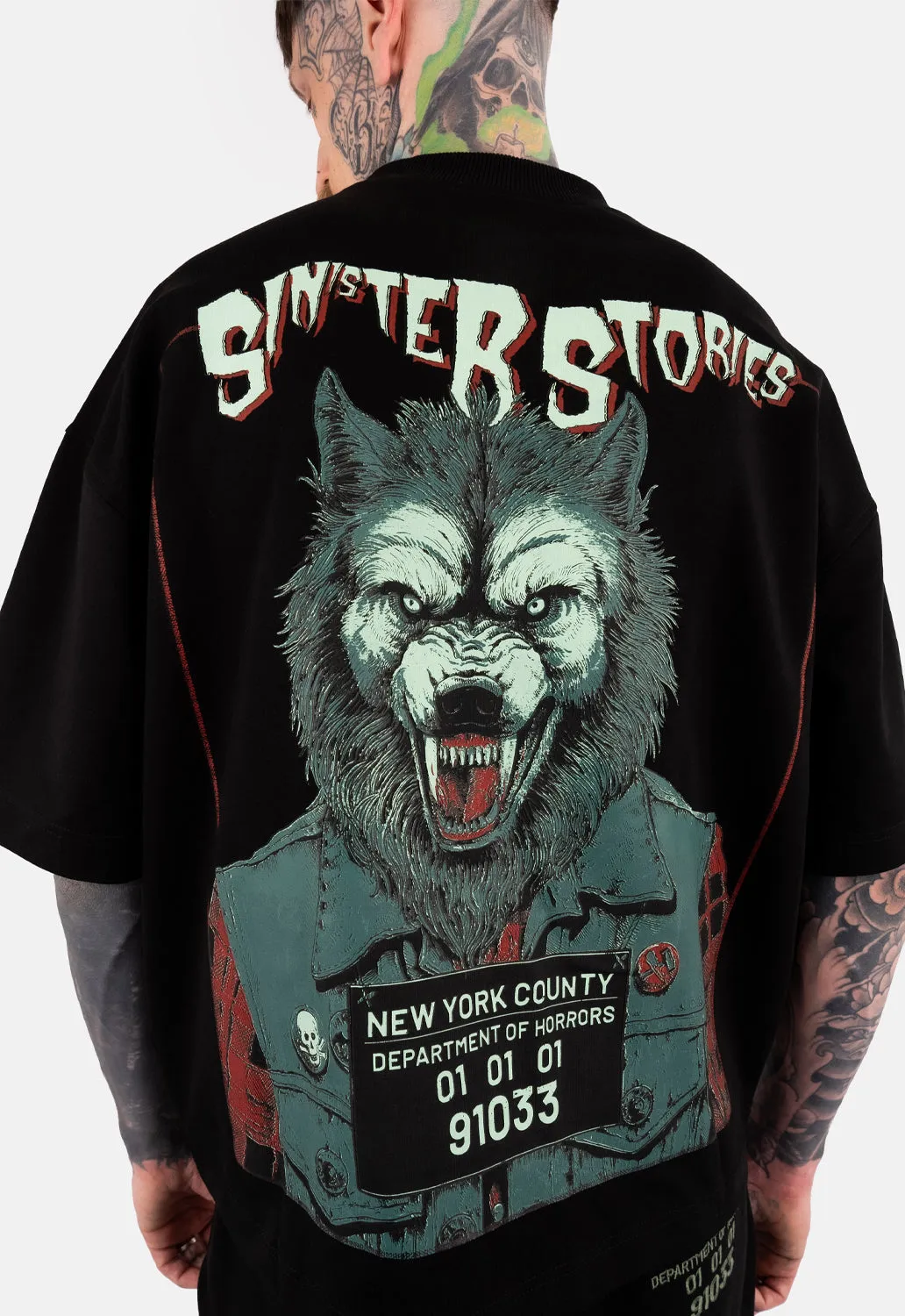 Werewolf T-Shirt sold by Damaged Society product image thumbnail 4