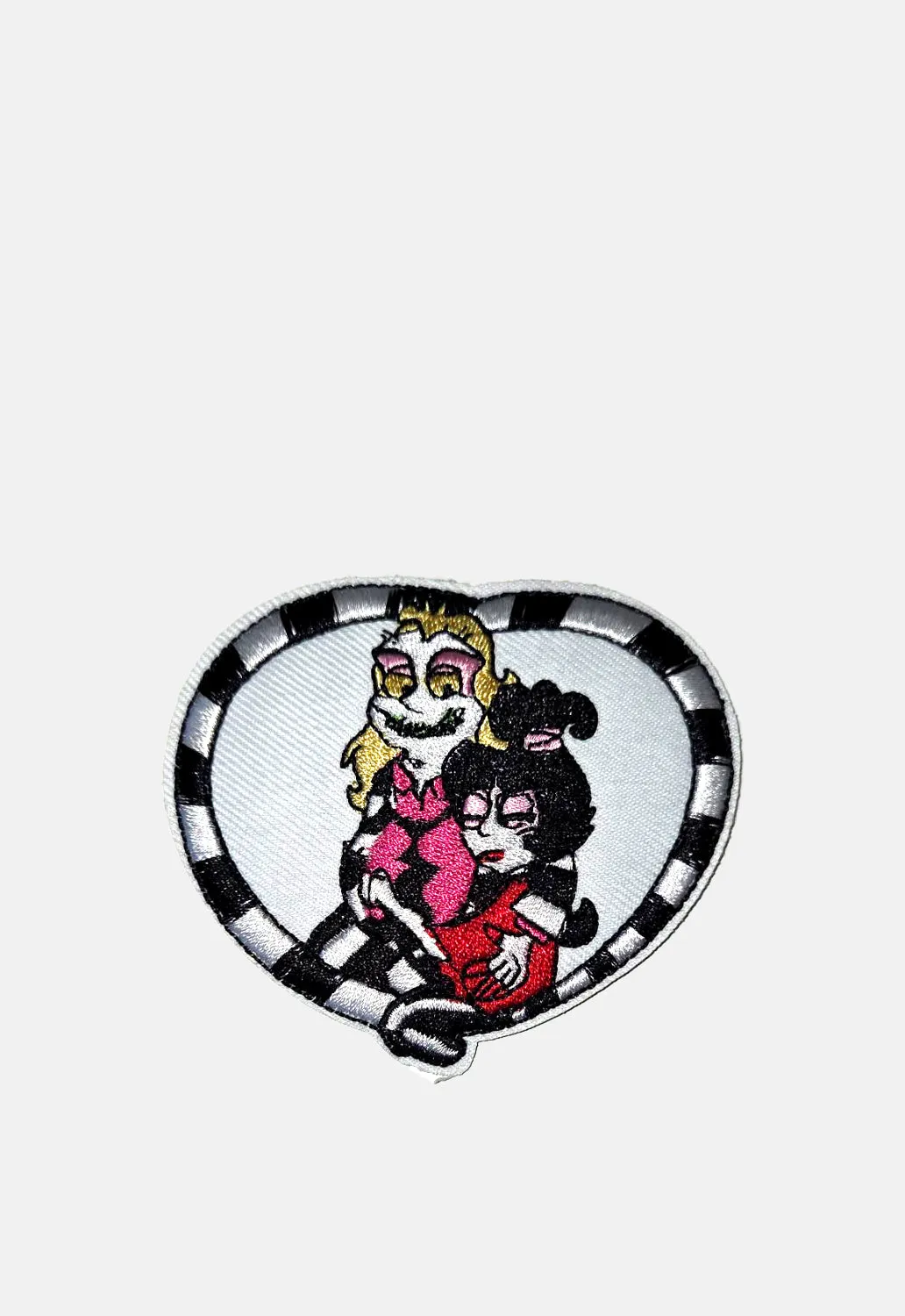 Cartoon Beetlejuice Love Patch sold by Damaged Society product image thumbnail 2