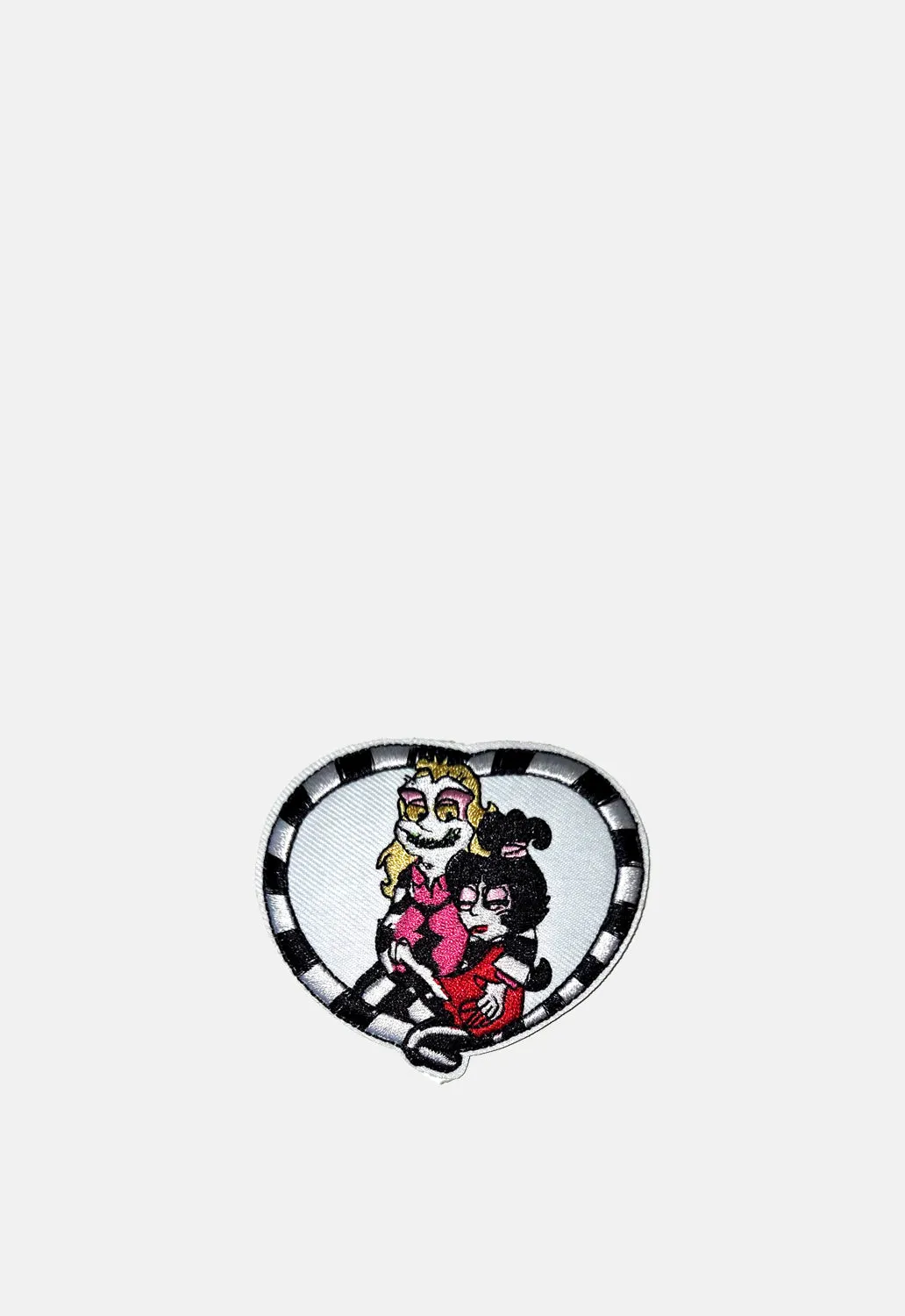 Cartoon Beetlejuice Love Patch sold by Damaged Society