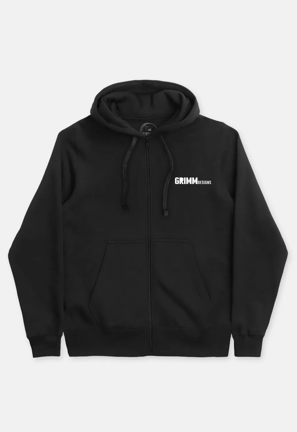 Work Of Art Zip Hoodie sold by Damaged Society product image thumbnail 2