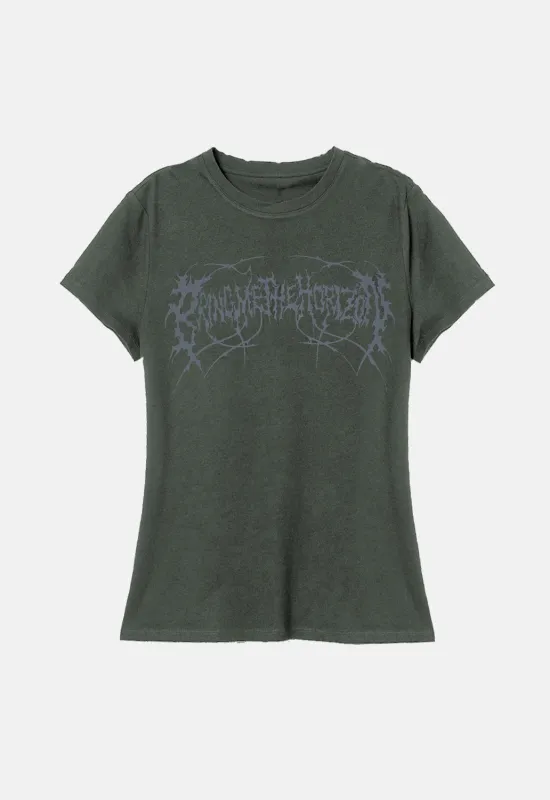 Metal Logo Genxsis Women's T-Shirt sold by Damaged Society