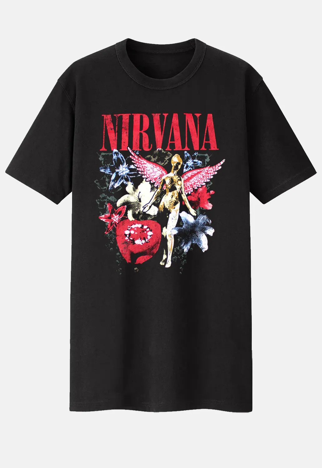 In Utero Collage T-Shirt Dress sold by Damaged Society