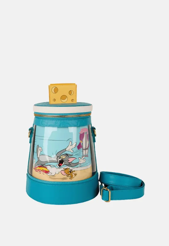 Tom And Jerry Spinning Crossbody sold by Damaged Society