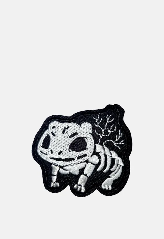 Skelly Bulbasaur Patch sold by Damaged Society