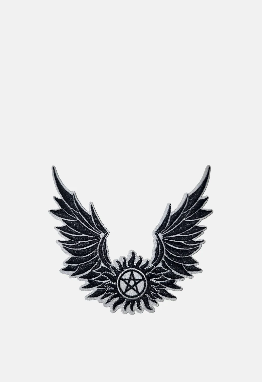 Anti-Possession Wings Patch sold by Damaged Society product image thumbnail 2