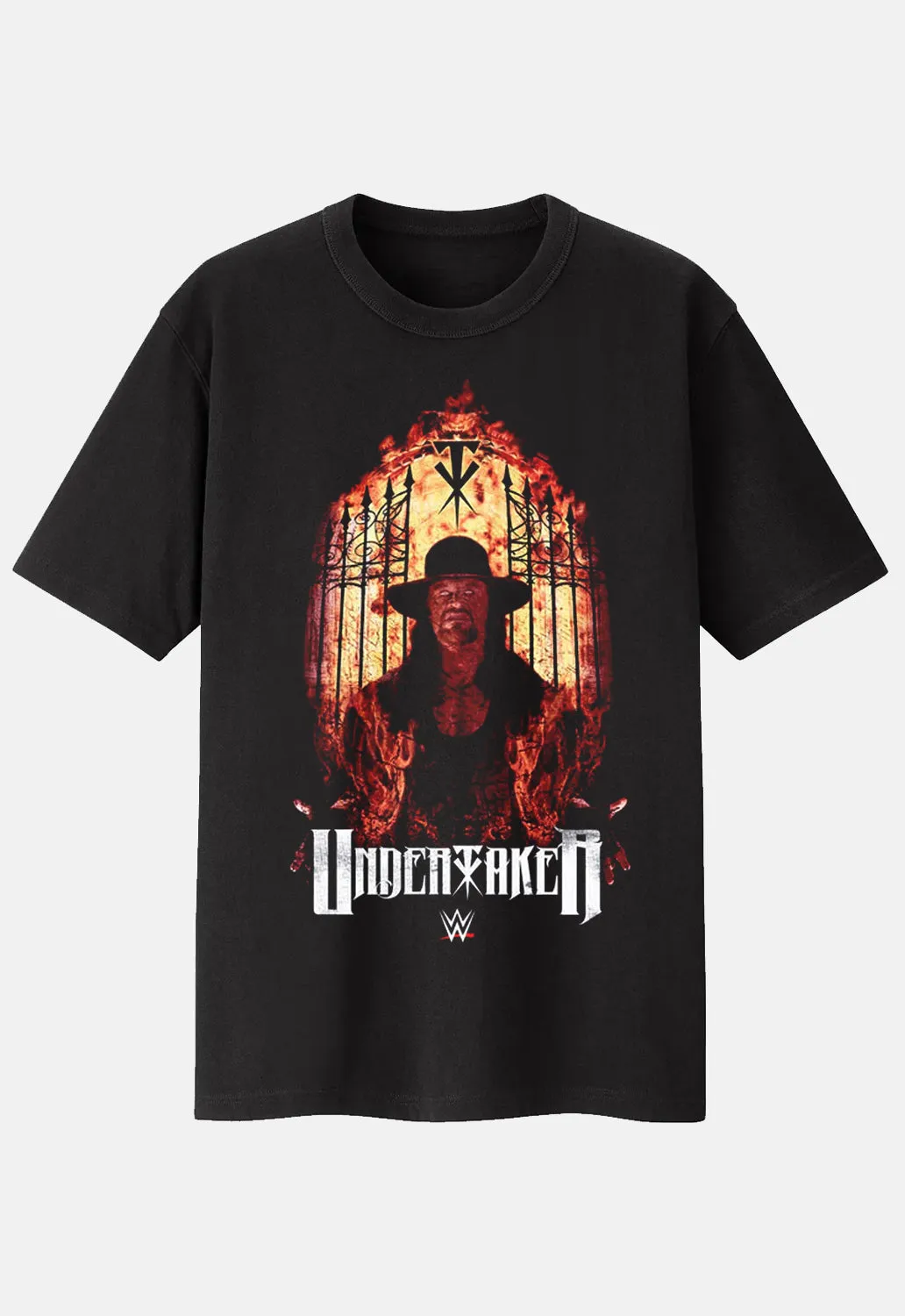 Undertaker Flames T-Shirt sold by Damaged Society