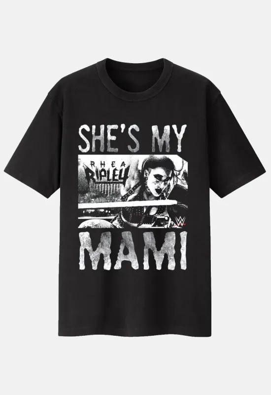 Rhea Ripley Mami T-Shirt sold by Damaged Society