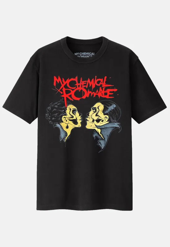 Kissing Ghouls T-Shirt sold by Damaged Society